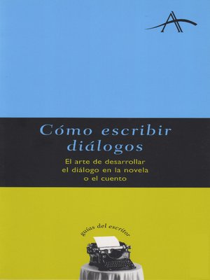 cover image of Cómo escribir diálogos